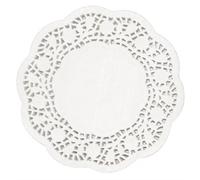 Stalwart CE993 Fiesta Paper Doily, Round, 12"
