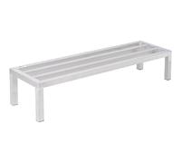 Stalwart DA-ADR144812 Commercial Aluminum Dunnage Rack 1220x335x300mm 750kg Loading