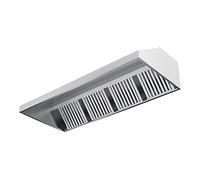 Stalwart DA-DDVLK2095 Wall Type Extraction Canopy, 3 Filters, 2000mm x 900mm x 500mm