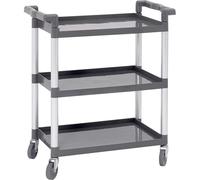 Stalwart DA-GX032B Professional Utility Trolley Multi-Purpose 3 Tier 1020x500x960mm