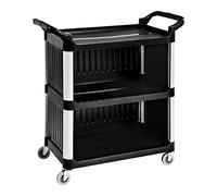 Stalwart DA-GX032DM Professional Cabinet Utility/Cleaning Trolley Multi-Purpose 3 Tier 1020x500x960mm