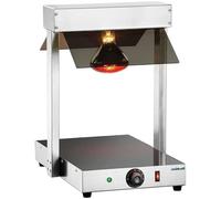 Stalwart DA-WM1F Buffet Food Warmer with Gantry Stainless Steel 1 Infrared lamp Sneeze Guards 1xGN1/1