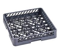 Stalwart Dishwasher Peg Basket 500mm for Dishes, Pots, Pans, Bowls Cups & Saucers, Warewash Spare Basket | Capacity 25 Compartments, Open Basket 50 x 50cm x 10cm H