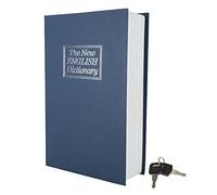 Stalwart Diversion Dictionary Book Safe w/Key Lock, Metal - 6 x 9 in