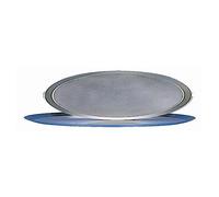 Stalwart F004 Aluminium Non-Stick Heavy Duty Tempered Pizza Pan, 15mm Height, 228mm Diameter