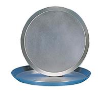 Stalwart F005 Aluminium Non-Stick Heavy Duty Tempered Pizza Pan, 15mm Height, 254mm Diameter