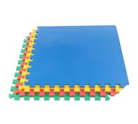 Stalwart Foam Mat Floor Tiles, Interlocking EVA Foam Padding by - Soft Flooring for Exercising, Yoga, Camping, Kids, Babies, Playroom - 4 Pack