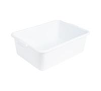 Stalwart Plastic Food Storage Container 32L - Large Capacity Storage Box with Handles, Durable Kitchen Storage Bin for Bulk Food, Catering & Commercial Use, 521 x 392 x 178mm
