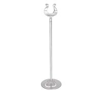 Stalwart Stainless Steel Table Number Stand Card Holder, 10in/255mm