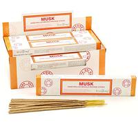 Stamford 3 Boxes of Musk Hand-Rolled Masala Incense Sticks