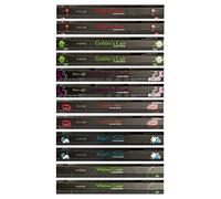 Stamford 37341 Mythical Variety Set Incense Sticks-12 Packs x 15 Sticks, Black, One Size