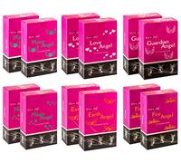 Stamford 37358 Angel Variety Set Incense Cones-12 Packs x 12 Cones, Black, One Size