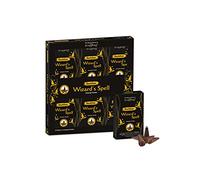 Stamford 37486 Wizard Spell Incense Backflow, 12 Cones x 6 Packs, Black, One Size