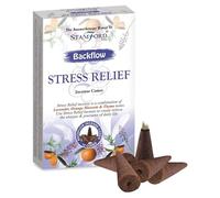 Stamford Backflow Incense Cones for Stress Relief | 30-min Burn Time | Cruelty-Free & Vegan | Hand Rolled Quality | For Exclusive Use with Backflow Burners | 12 Cones Per Pack