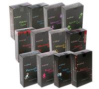 Stamford Black Incense 144, 12 Cones Sampler Pack (Mixed Variety Box), One Size