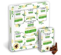 Stamford Energising Backflow Incense Cones - 6 Packs (72 Cones) | Plant-Based | Uplifting Citrus Blend with Lemon, Lime & Grapefruit | Aromatherapy | Use with Backflow Burners