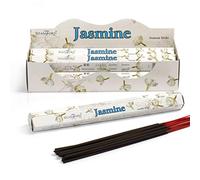 STAMFORD " Hex Floral, Exotic & Spa INCENSE STICKS COLLECTION IN 3/6/12/18/24 PACKS, 20 STICKS/PACKS (JASMINE, 3 - PACKS)