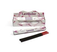 Stamford " Hex Floral, Exotic & Spa INCENSE STICKS COLLECTION IN 3/6/12/18/24 PACKS, 20 STICKS/PACKS (LAVENDER, 3 - PACKS)