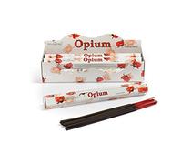 STAMFORD " Hex Floral, Exotic & Spa INCENSE STICKS COLLECTION IN 3/6/12/18/24 PACKS, 20 STICKS/PACKS (OPIUM, 3 - PACKS)