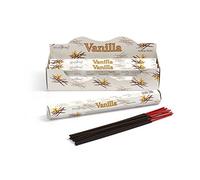 STAMFORD " Hex Floral, Exotic & Spa INCENSE STICKS COLLECTION IN 3/6/12/18/24 PACKS, 20 STICKS/PACKS (VANILLA, 12 - PACKS)