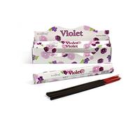 STAMFORD INC. 37104 Violet Incense Sticks, 20 Sticks x 6 Packs