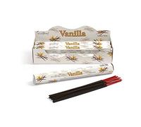 STAMFORD INC. 37121 Vanilla Incense Sticks, 20 Sticks x 6 Packs