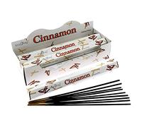 STAMFORD INC. 37122 Cinnamon Incense Sticks, 20 Sticks x 6 Packs