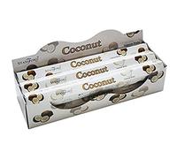 STAMFORD INC. 37140 Coconut Incense Sticks, 20 Sticks x 6 Packs
