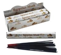 STAMFORD INC. 37144 Egyptian Musk Incense Sticks, 20 Sticks x 6 Packs