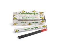 STAMFORD INC 37316 Citronella & Lemongrass Incense, 20 Sticks x 6 Packs, One Size