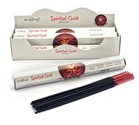 STAMFORD INC. Spiritual Guide Incense-6 Packs x 20 Sticks, Bamboo, 24x6x8 cm