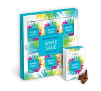 Stamford Incense Cones - 6 Gift Pack Fragrance | Exclusive Holi Range Collection | Total 90 Long Burning Hand Rolled Joss Aroma Dhoop Cone | For Meditation Aromatherapy Yoga Relaxation (White Sage)