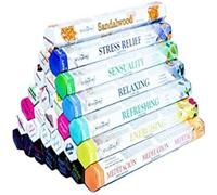Stamford Incense Sticks for Meditation and Relaxation, Assorted Hex, Pack of 15