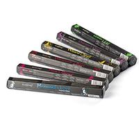 Stamford London 37324 Mythical Variety Set Incense Sticks - 6 Packs x 15 Sticks, Black