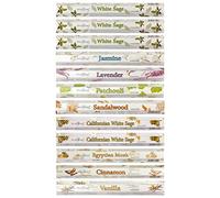 Stamford 37329 White Sage Variety Set Incense Sticks-12 Packs x 20 Sticks, Black, One Size