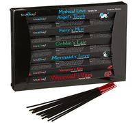 STAMFORD 37340 Mythical Variety Set Incense 6 Packs x 15 Sticks, Resin, Black, One Size