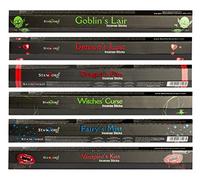 Stamford London 37342 Mythical Variety Set Incense Sticks - 6 Packs x 15 Sticks