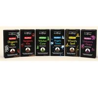 Stamford Magical World Backflow Incense Cones Set - 6 Fragrances (Wizard’s Spell, Unicorn's Grace, Dragon’s Fire & More) + JRose Trolley Coin Keyring - Relaxation & Gift Set