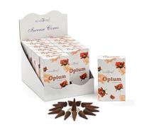 Stamford Opium Incense Cones: Relaxing Aromatherapy, 15 Cones x 12 Packs. Air Purification, Sleep and Meditation Aid, Enhanced Ambiance, Relaxation.