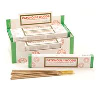 Stamford Patchouli Woods Masala Incense, 15 Sticks x 12 Packs