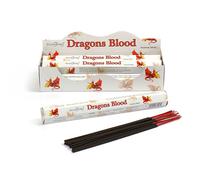 Stamford Premium Incense Sticks 20 Sticks x 6 Packs, Scented Sticks for Meditation & Relaxation, Lavender, Sandalwood, Vanilla, Long-Lasting Fragrance (Dragons Blood)