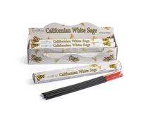 Stamford Premium Incense Sticks 20 Sticks x 6 Packs, Scented Sticks for Meditation & Relaxation, Lavender, Sandalwood, Vanilla, Long-Lasting Fragrance (Californian White Sage)