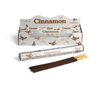 Stamford Premium Incense Sticks 20 Sticks x 6 Packs, Scented Sticks for Meditation & Relaxation, Lavender, Sandalwood, Vanilla, Long-Lasting Fragrance (Cinnamon)