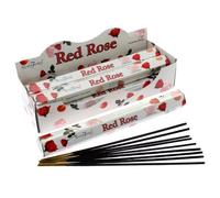 Stamford Red Rose Incense, 20 Sticks x 6 Packs by Stamford