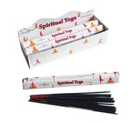 Stamford Spiritual Yoga Incense Sticks, Pack of 20, Black