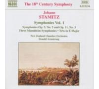STAMITZ/ARMSTRONG/NEW ZEALAND CHAMBER ORCH: SYMPHONIES 1 - CD