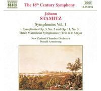 New Zealand Chamber Orchestra – Armstrong – J. Stamitz: Symphonies Vol. 1 – CD – Naxos