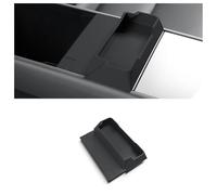 STAMOO for Tesla Model Y Launch/Juniper 2025 Center Console Armrest Storage Box Glasses Tray Organizer Car Interior Accessories (Black)