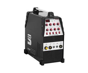 Stamos Power Aluminium Welder Arc Welding Machine Inverter S-ALU 220 (220 A/230 V, TIG AC-DC/MMA, POWER, 2/4 Tact, Power ventilators)