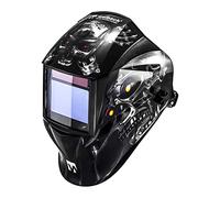 Stamos Welding Group Welbach Metalator Expert Series Welding Helmet, Adjustable Visor-Face Distance, 100 x 65 mm Field of View, Light Protection DIN 4 - 8 or DIN 9 - 13